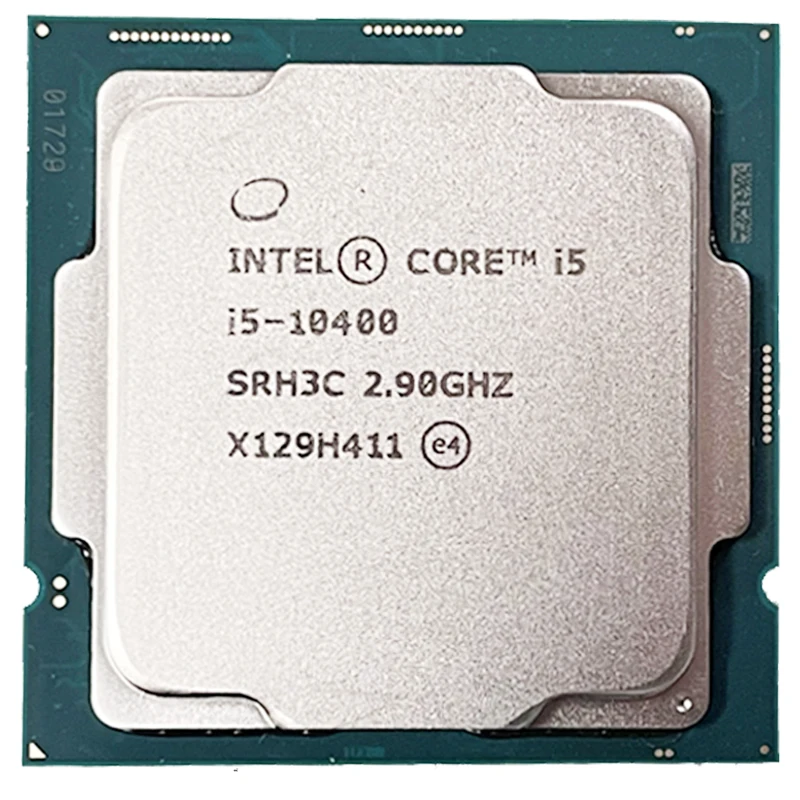 i5 10400 Processor with Thermal Grease Intel Core i5 10th Generation CPU i5 10500 10600K CPU with Thermal Paste PC Parts Supply