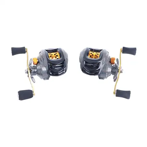 Pesca Carp Fishing Right Hand 18 + 1BB 7.2:1 Baitcasting Reel 10KG Max Drag Fishing Wheel Spinning Reel