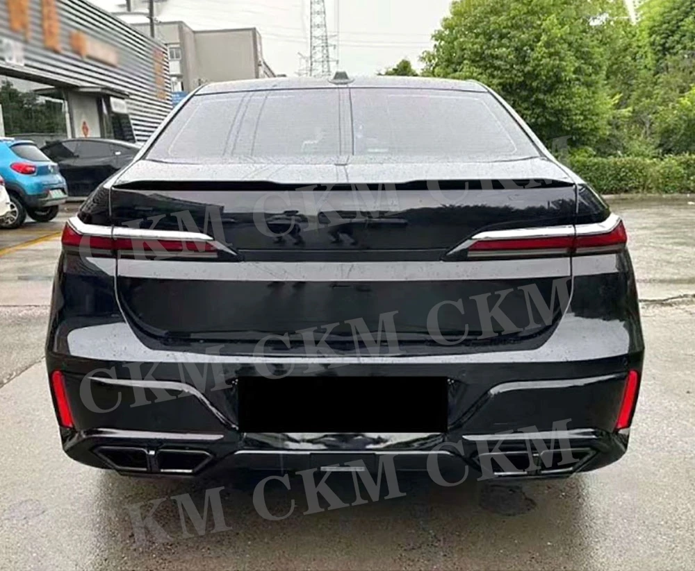 

for BMW 7 Series G70 Sport 2023+ Car ABS Accessories Rear Bumper Lip Body Kits Diffuser Splitters Spoiler Guard