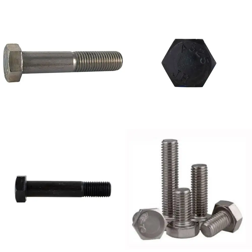 

Нержавеющая сталь M8-1,25 x 50 мм, винты с грубой шестигранной головкой и полной резьбой, набор из 100 предметов