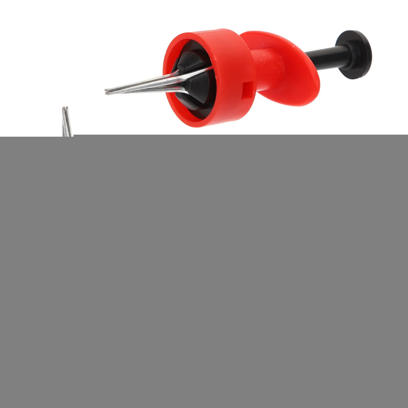 

1 set Red Worm Clips Set Durable Fishing Tackle Tools Rubber Bands for Bloodworm Lure Supplies Outdoor Gear