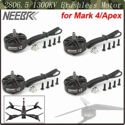 NEEBRC 2806.5 2807 1300KV motore Brushless 3-6S per APEX Mark4 Mark5 7/ 8/10 pollici FPV Racing Drone Freestyle Quadcopter Multicopte