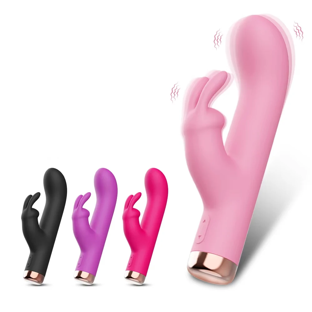 Rabbit Vibrator Women Panties Vibrator G-Spot Vagina Clitoris Dual Vibration Stimulator Female Masturbator Sex Toy for Women 18+