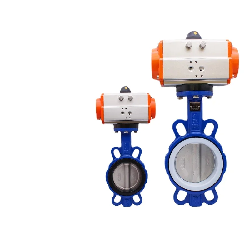 

Pneumatic Butterfly Valve D671x/F-16Q Wafer Stainless Steel Plate Disc Valve