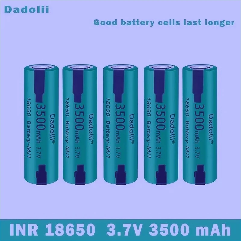 

New 2025 High quality 18650 lithium-12ion rechargeable battery 3.7 V 3500 mAh DIY nickel battery