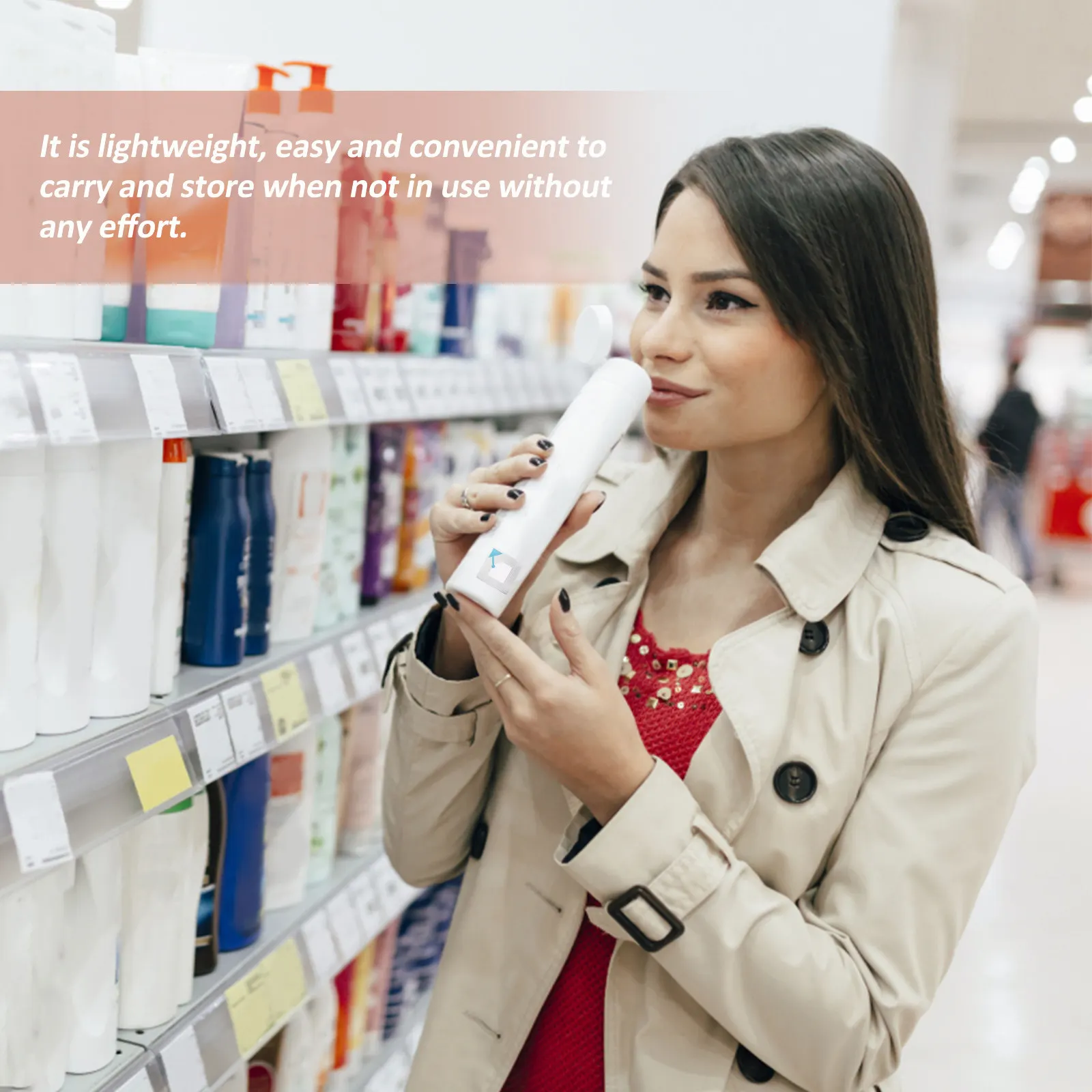 

100Pcs -Theft Square Goods Labels Supermarket Tag Labels Premium Material Excellent Performance Portable Convenience