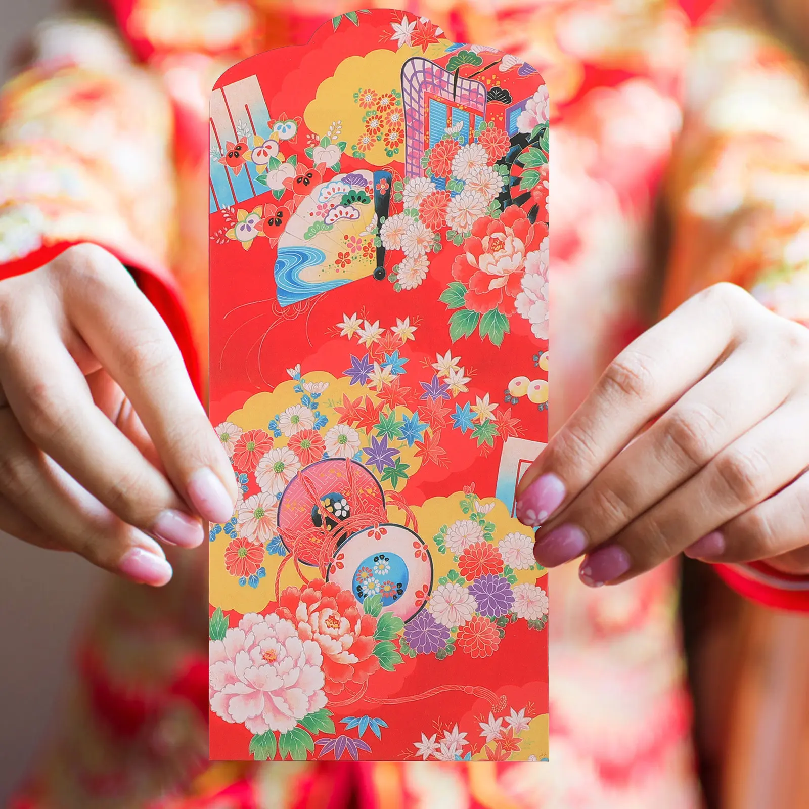 30 Pcs Chinese Style Money Bag New Year Red Packet Wedding Envelope Envelopes Lucky