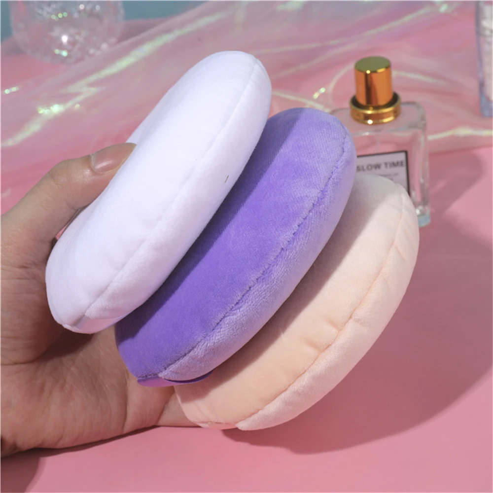 Esponja de maquillaje de gran tamaño, utensilio de esponja densa, húmedo y seco, no se come en polvo