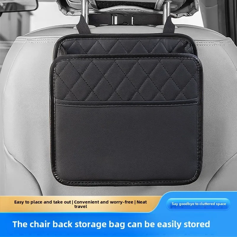 Multifunktionale Aufbewahrungstasche für Autositze. Aufbewahrungstasche aus Leder. Müllsack. Aufbewahrungstasche. Geeignet für die meisten Automodelle. Zubehör