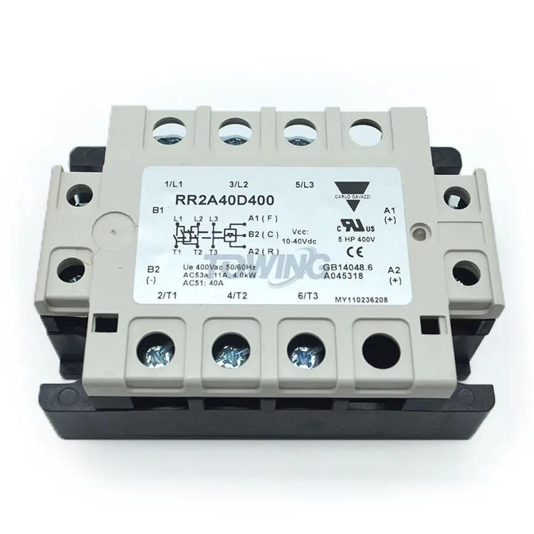 

100% new and original Carlo Gavazzi RR2A40D400 3 Phase Motor Reversing Relay