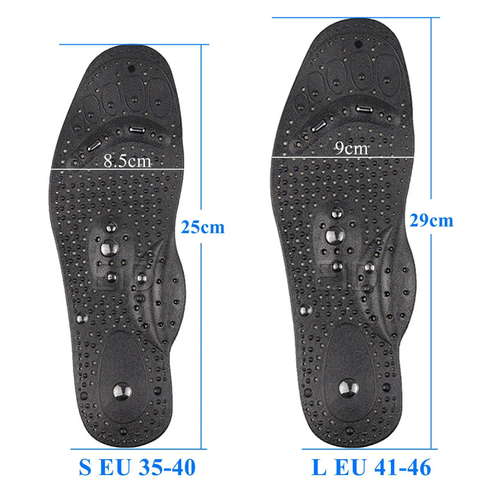 EiD Best 16-68pcs Magnet Magnetic Massage Insoles Foot Acupressure Shoe Pads Therapy Slimming Insoles for Weight Loss man women
