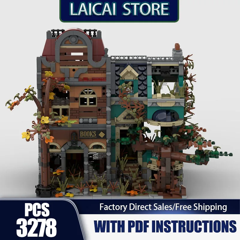 

Modular City Building Model Moc Building Bricks Library Model Technology Modular Blocks Gifts Christmas Toys DIY Sets Assembly