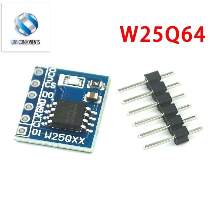 W25Q32 W25Q64 W25Q128 modul penyimpanan FLASH kapasitas besar antarmuka SPI BV FV STM32 kode