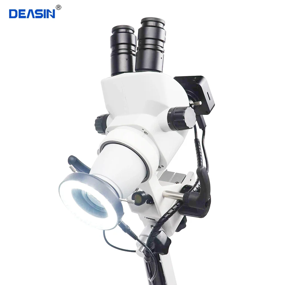 Den Tal Equipment Microscope with Camera Continuous Zoom for Optional Den Tal Equipment Chair Unit