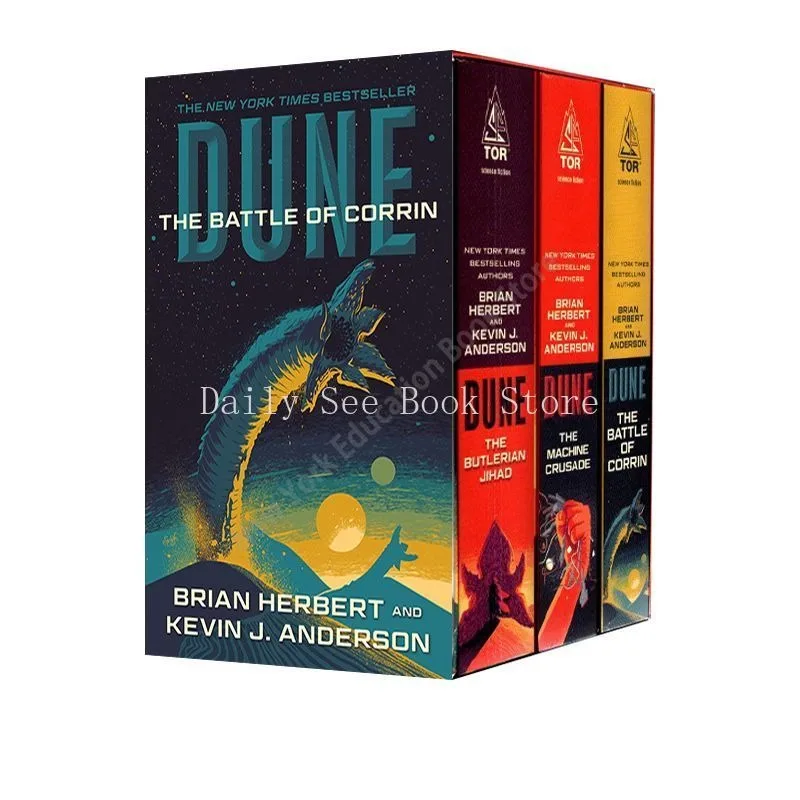 Dune Boxed Set  3 Volumes Set  Original English Version