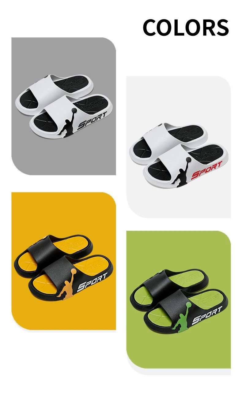 Mode männer Hausschuhe PVC Weiche Sohle Nicht-slip Rutschen Casual Outdoor Strand Flip-Flops Hause Badezimmer Paare Hausschuhe neue Sandale – Detail 9