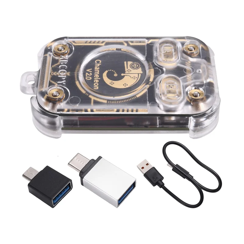 BNVN-Chameleon V2.0 RFID Smart Chip Reader Emulator Smart Card Emulator 125 kHz 13,56 MHz Karte Dekodieren Neustart NFC Duplikator