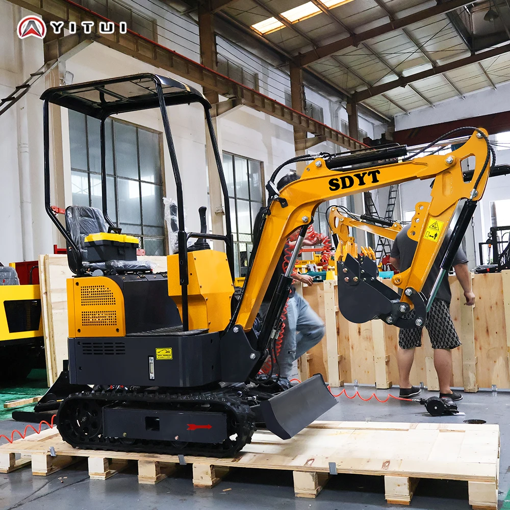 Mini Excavator Powerful Engine Euro 5 Certified Multiple Attachments For Orchard Landscaping & Household Construction Customized - view 6