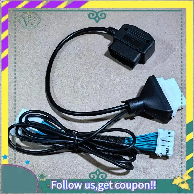 

Модернизированный кабель A30 8A-BA для Toyota 4A Smart Key Cable All Key Lost Fit K518 OBDSTAR Autel IM508 IM608 DP300 Xhorse Key Tool