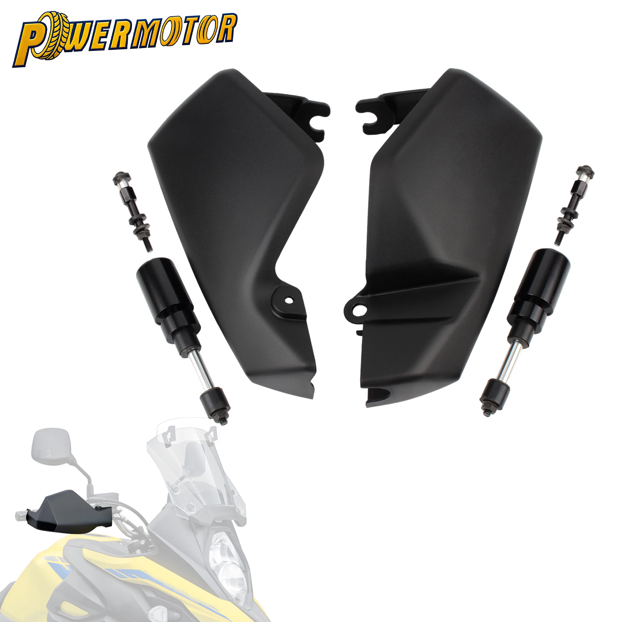 

Motorcycle Handguards For Suzuki V-Strom DL650 DL 650 2004-2022 2023 Shield Guards Hand Wind Protection Parts Moto Accesorios