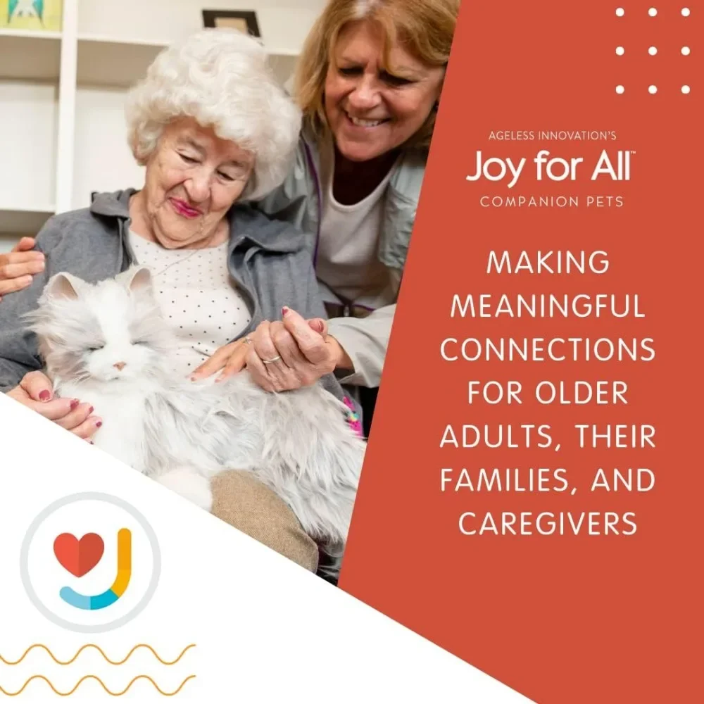 JOY For All, แมวสีเงินที่มีถุงมือสีขาว-สัตว์เลี้ยงสหายแบบโต้ตอบ-เหมือนจริงและเหมือนจริง, แมวสีเงินมีถุงมือสีขาว