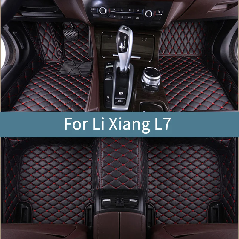 

Автомобильные коврики для Li Xiang L7 2023 2024 2025 2026, коврики для автомобилей, водонепроницаемый полный комплект, аксессуары для ковриков