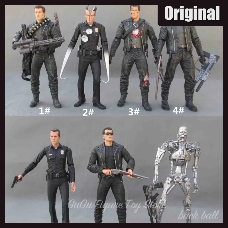 Neca Терминатор Genisys T-800 Guardian эндоскелет суставы подвижная фигурка статуя модель орнамент коллекция игрушка для комнаты подарок