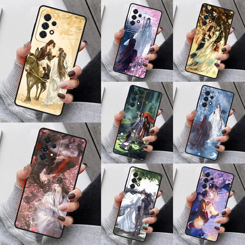 The Untamed Wangxian Phone Case For Samsung Galaxy S23 S21 S20 FE S24 S22 Ultra Note20 S10 S9 S8 Plus A40 A52 A12 A13 A53