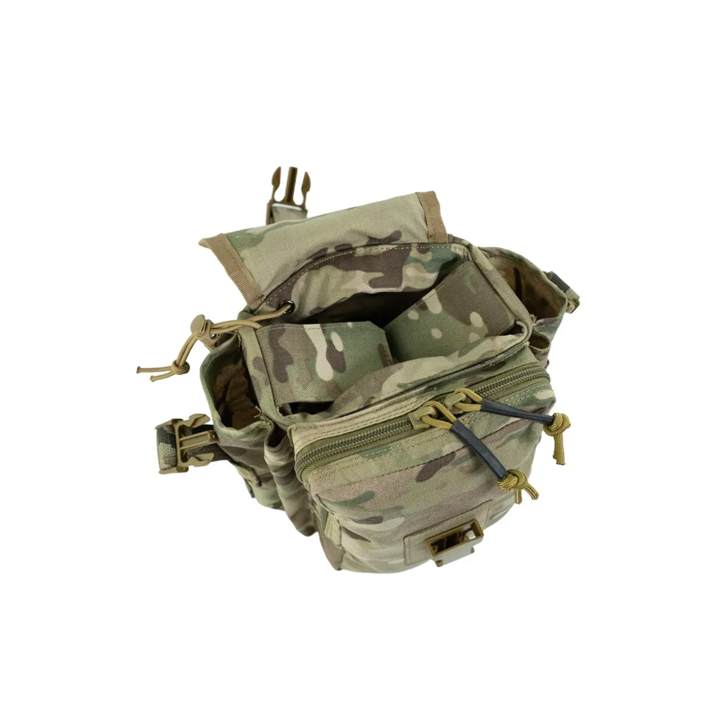 Tactical Outdoor Water Bottle Multi Functional MOLLE Accessory Waist Bag Kettle Water Bottle Protective Cover Bag