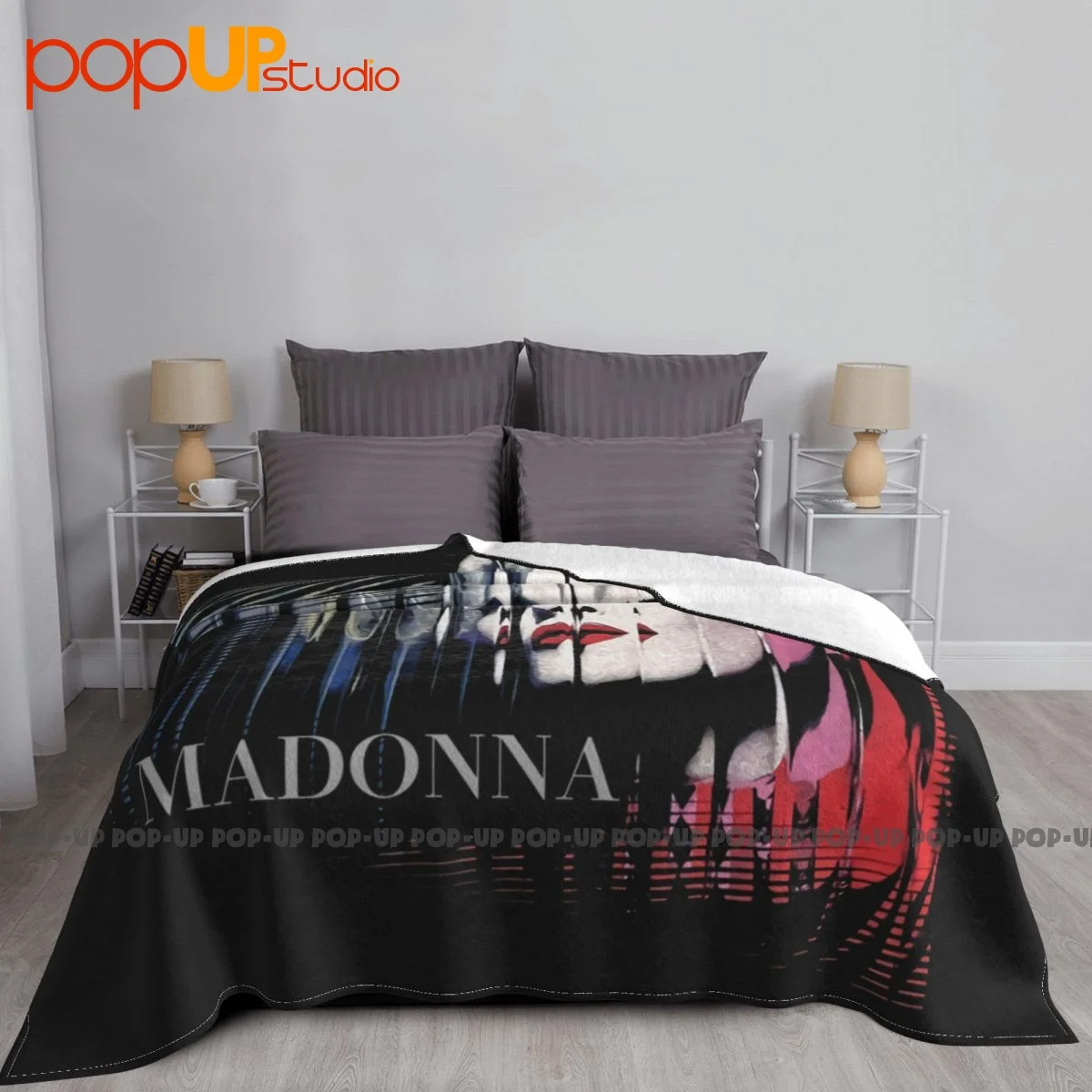 Madonna Mdna Tour 2012 Blanket Thick Bedroom High-Grade Cover Blanket Machine Washable