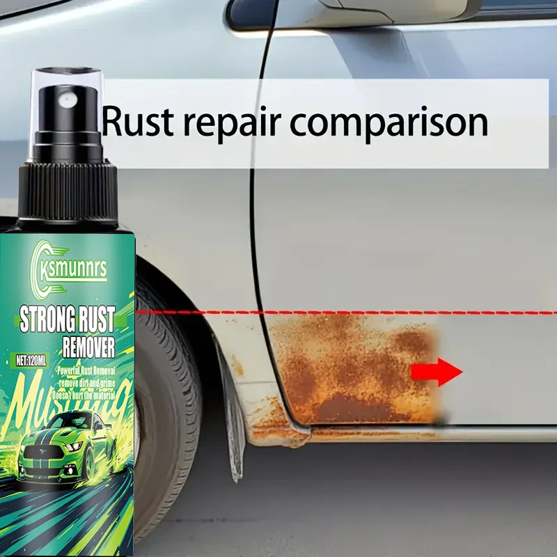 

Спрей для удаления ржавчины автомобиля, паста для ремонта царапин с хромированным покрытием и окислением для металлических поверхностей, универсальная автомобильная промышленность