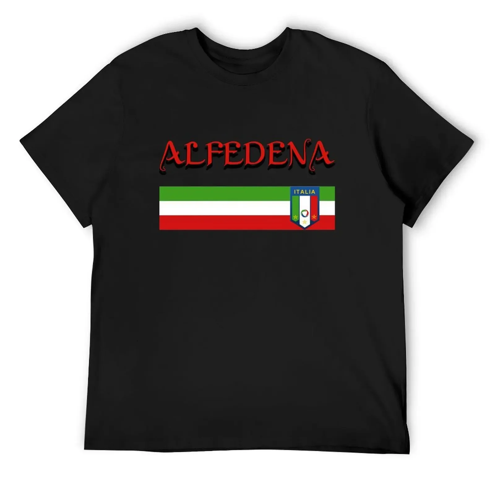 

Alfedena, italian city T-Shirt Short sleeve tee anime shirt funny costumes mens graphic t-shirts