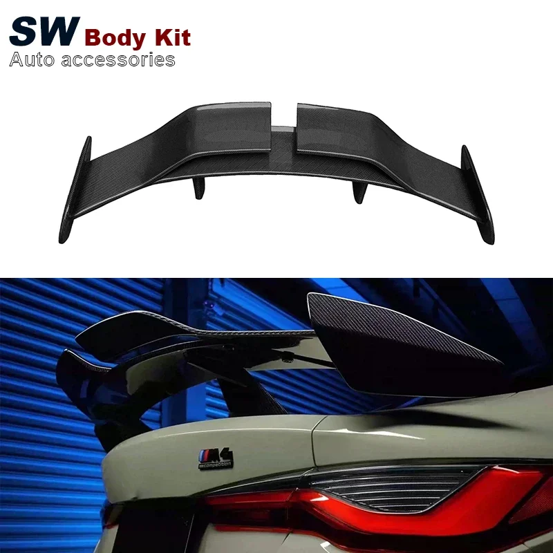 

High Quality Carbon Fiber IMP Style Rear Wing For G80 M3 G82 G83 M4 Rear Trunk Spoiler Lip Guide Wing Lip Rear Wing 2021+