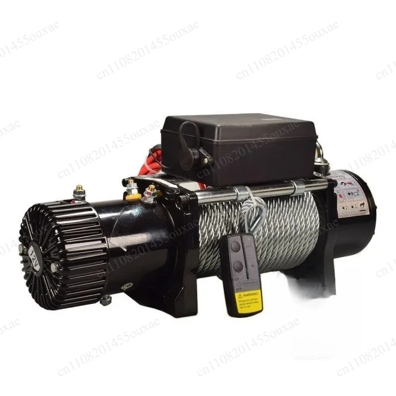 Dual Remote Electric Vehicle Winch Multi LB Steel Wire Rope Winch For ATV UTV Beach Buggy Car Tuning