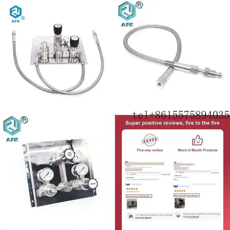 

Hot Control Panel Semi-Automatic Switchover Manifold for Both Cylinder Inlet 4000psi Outlet 200psi