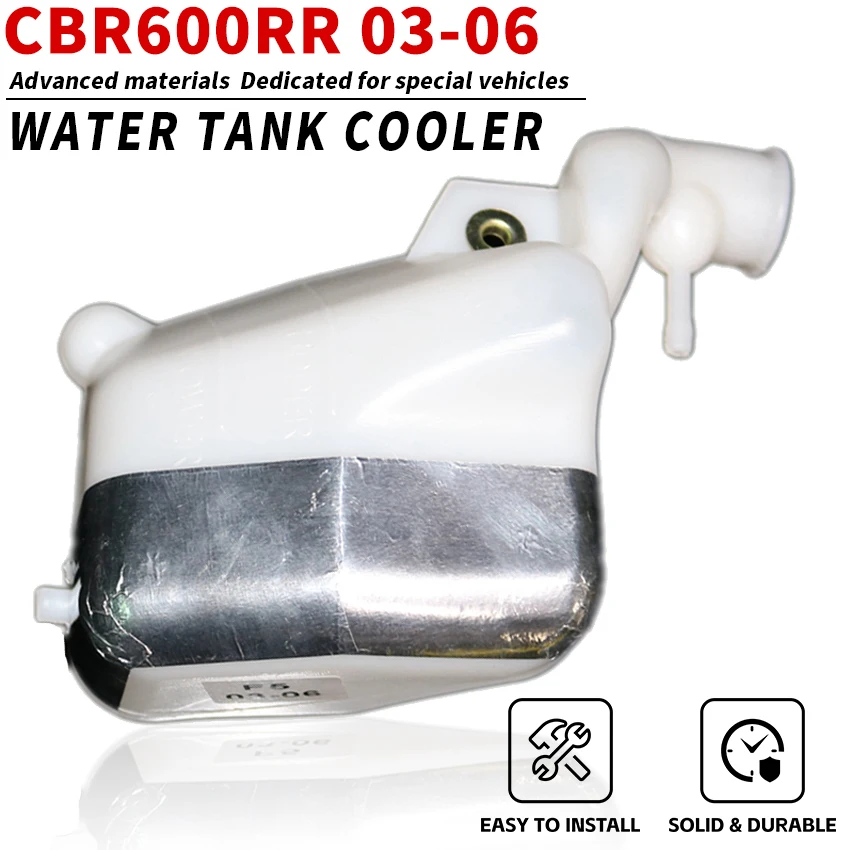 

For HONDA CBR600RR 2003 2004 2005 2006 High Quality Coolant Reservoir Tank Radiator Plastic Caps Water Storage Overflow Bottle