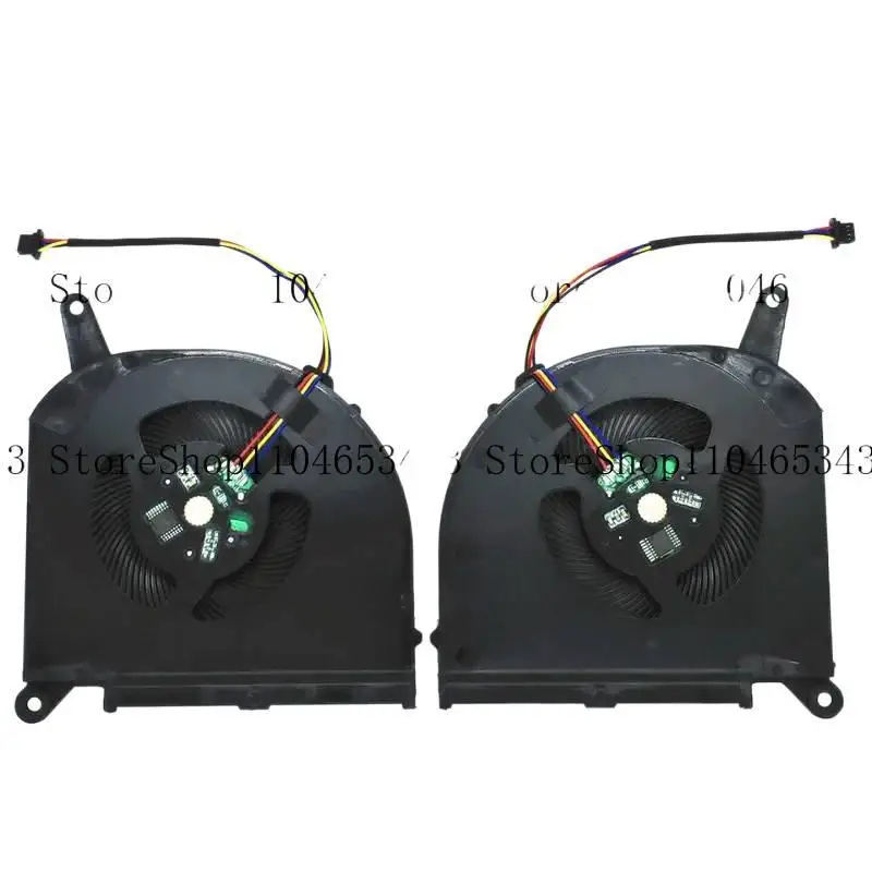 

NEW CPU+GPU Cooling Fan for 15G 15P 17G XC XB RX7G RP77 RP75W RP75XA RP77XA PLB07010S12HH DC12V 050A (07MM FA (=)