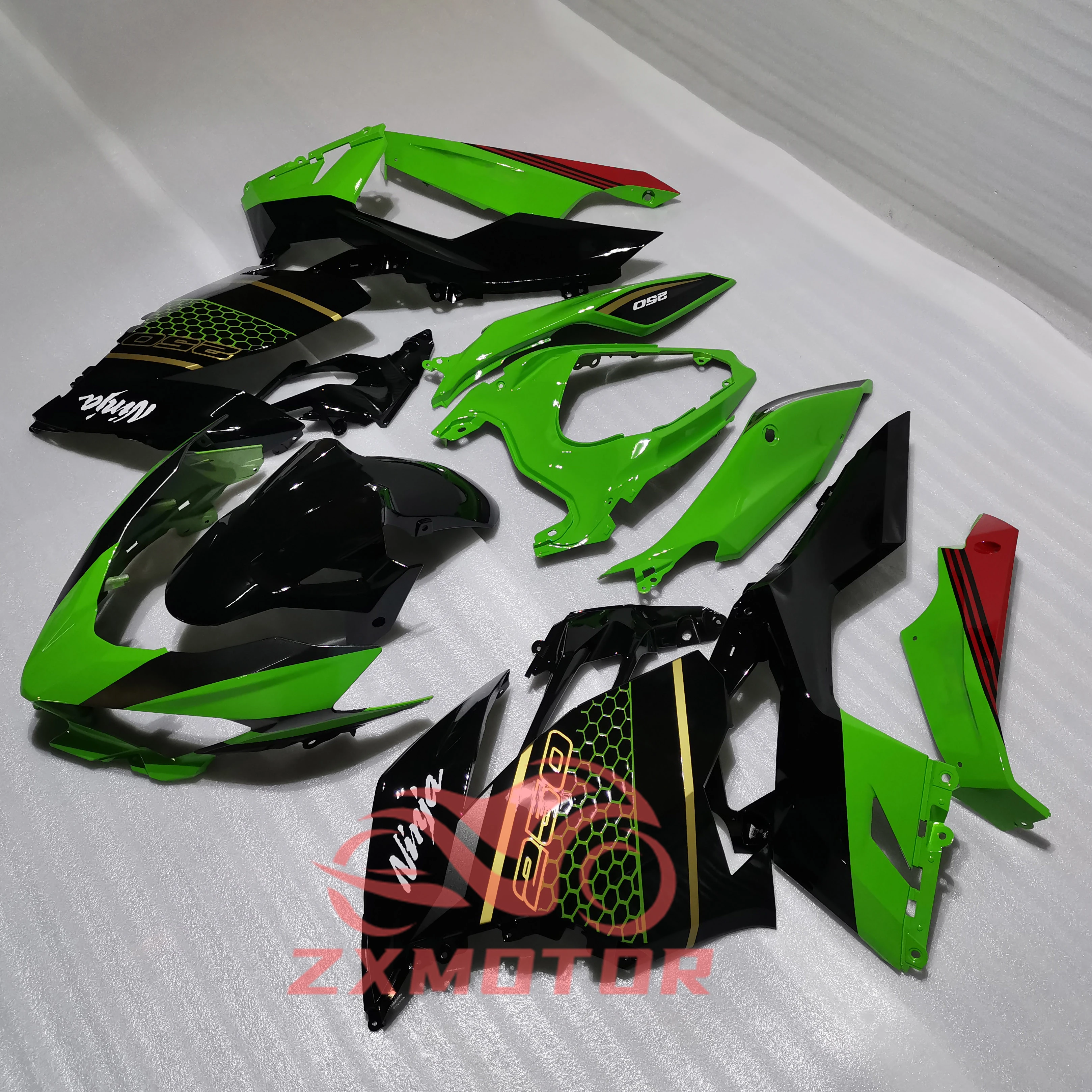 For KAWASAKI NINJA400R 18 19 20 Body Parts Fairing Kit NINJA 400R 2018 2019 2020 Complete Motorcycle Component Fairings