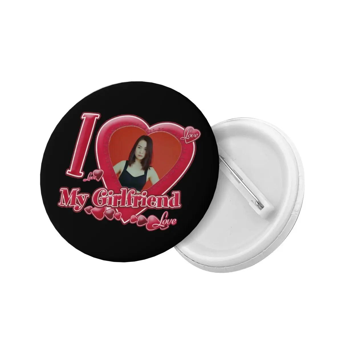 Mitski Bury Me At Makeout Pin Back Buttons for Clothes Customizable Badges Brooch Pinback