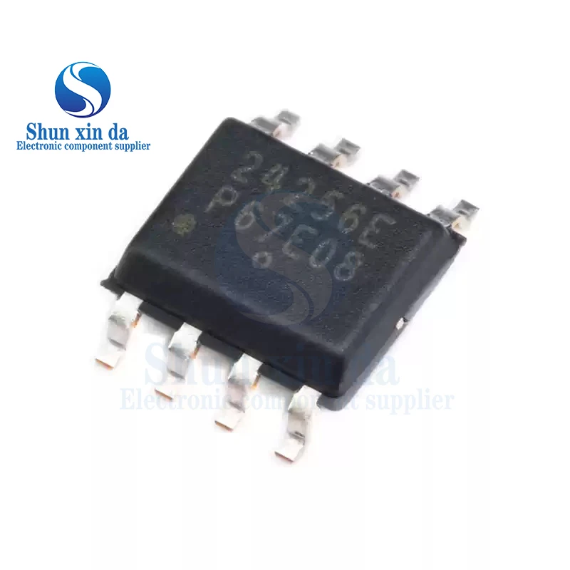 10PCS CAT24C256WI-GT3 24256E SOP-8  CAT24C256 24C256WI CAT24C256WI SMD Chip 256kb I2C CMOS Serial EEPROM Storage IC
