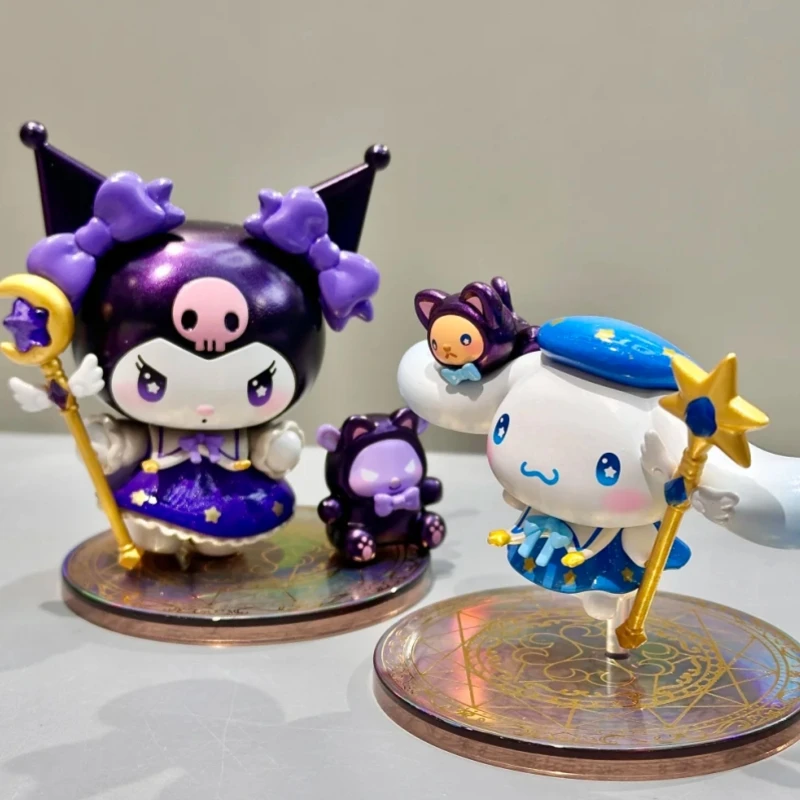 Offre spéciale Starlight fête magicien série boîtes aveugles ma mélodie Kuromi Hello Kitty boîte aveugle mignonne poupée à la mode fille cadeaux en Stock