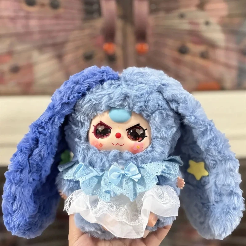 Nieuwe Baby Three Lily Rabbit Town 4e Limited Edition Vinyl Blind Box Trendy Hanger Creatieve Action Figure Mystery Box Schattige pop