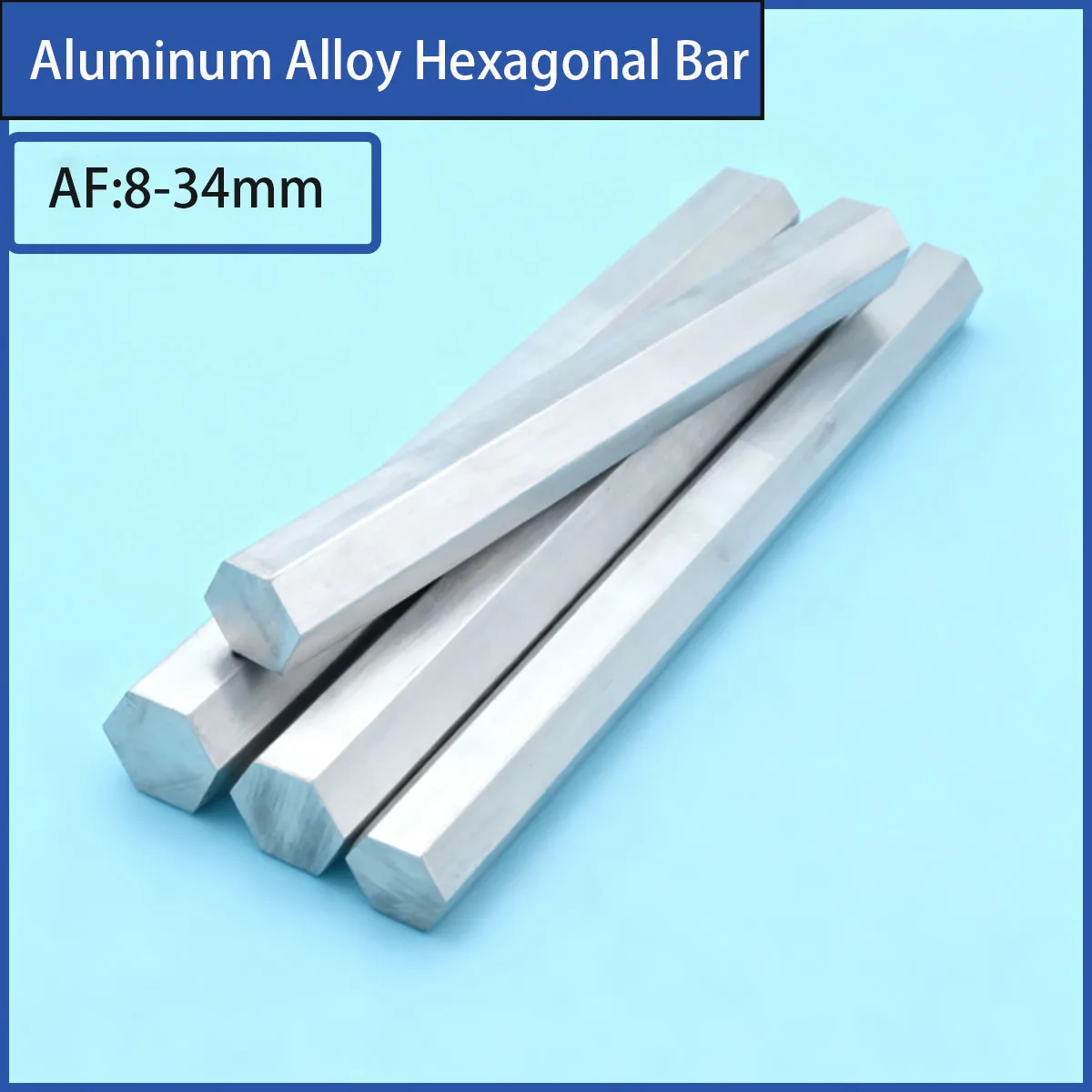 Aluminum Hexagonal Rod - 8-34mm AF Sizes for DIY Model & Science Engineering Projects