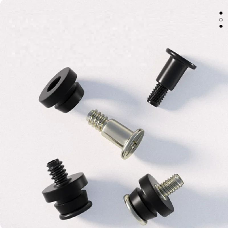 Hard Disk Anti‑Vibration Damping Screws Shock Absorbing Noise Reduction Mount Bolts For 3.5 Inch HDD 2.5 Inch SSD PC NAS Compute
