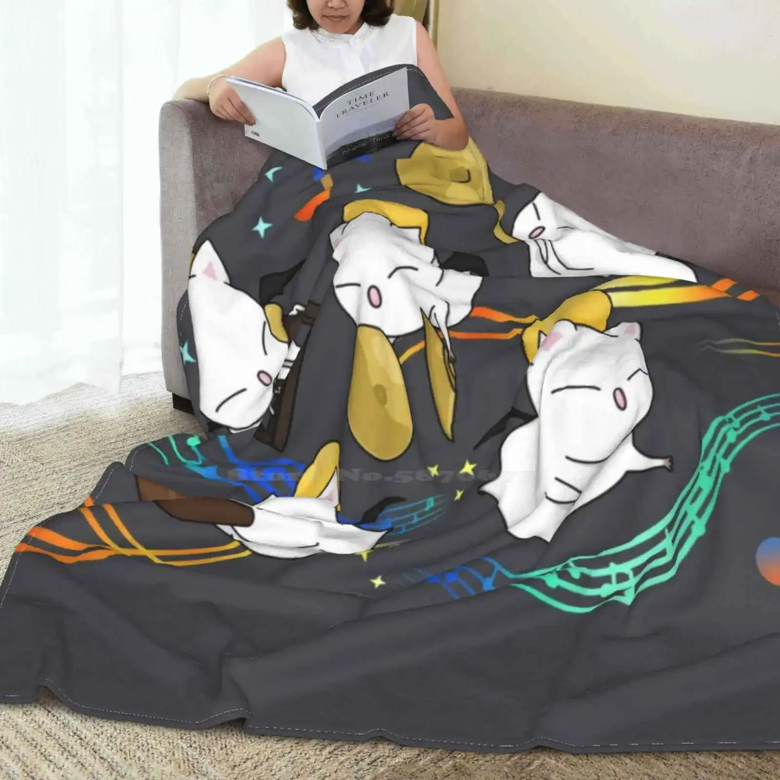 The Primogs New Print Novelty Fashion Soft Warm Blanket Ff14 Final Fantasy 14 Final Fantasy Xiv The Primogs Moogles Ffxiv