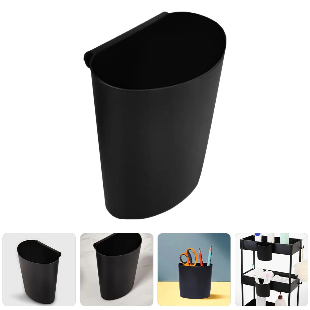 

10Pcs Plastic Hanging Bucket Cart Hanging Basket Space Saving Organizer Rolling Cart Accessories Home Storage Trolley Bin