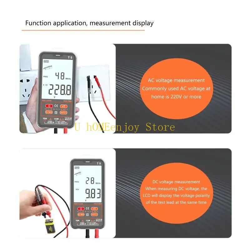 

B0KF Meter Ammeter Battery Current Voltmeter Digital Display Multimeter