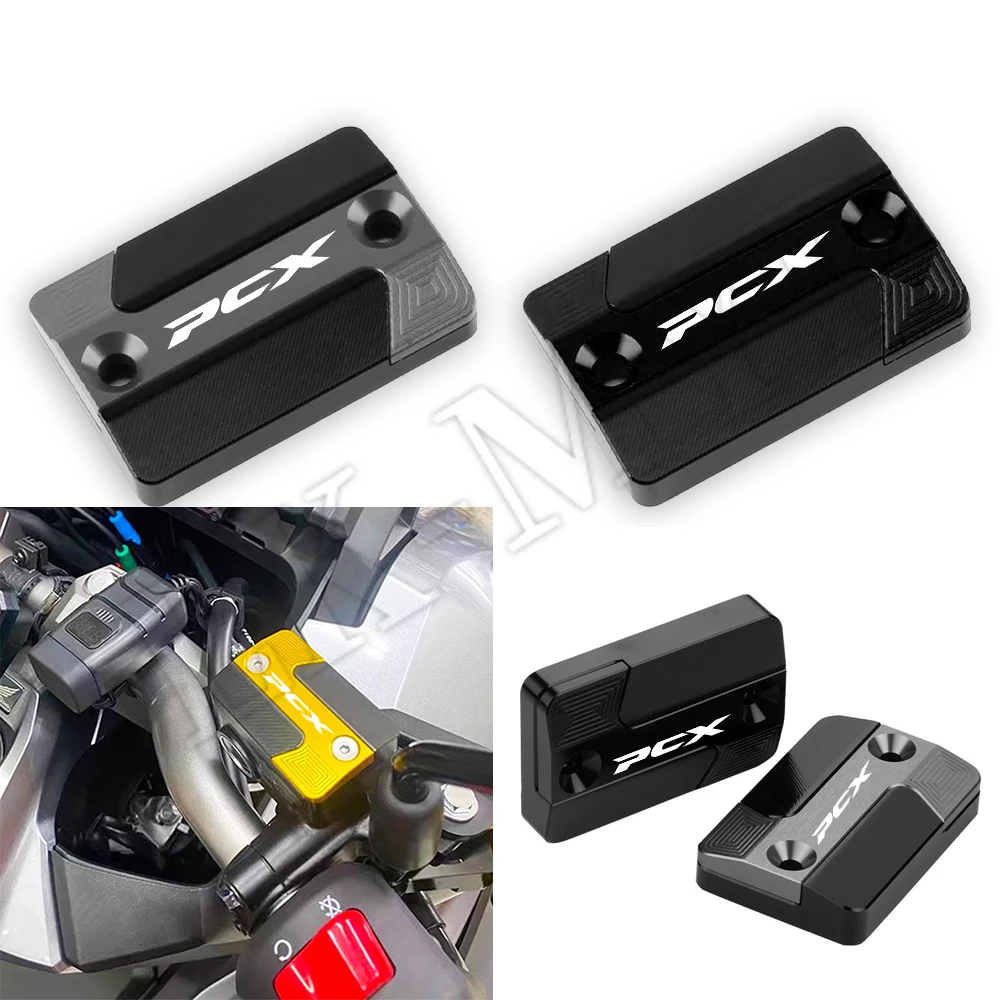 

Motorcycle PCX160 Brake Fluid Cap Master Cylinder Reservoir Cover Fit For Honda PCX 160 150 125 PCX160 PCX150 PCX125 Accessorie