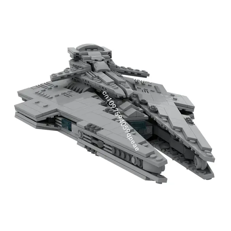 

New 1133Pcs Famous Star Battle Movie Moc Midi Scale Dreadnaught Model Diy Creative Ideas Child Toy Birthday Gift Custom Puzzle