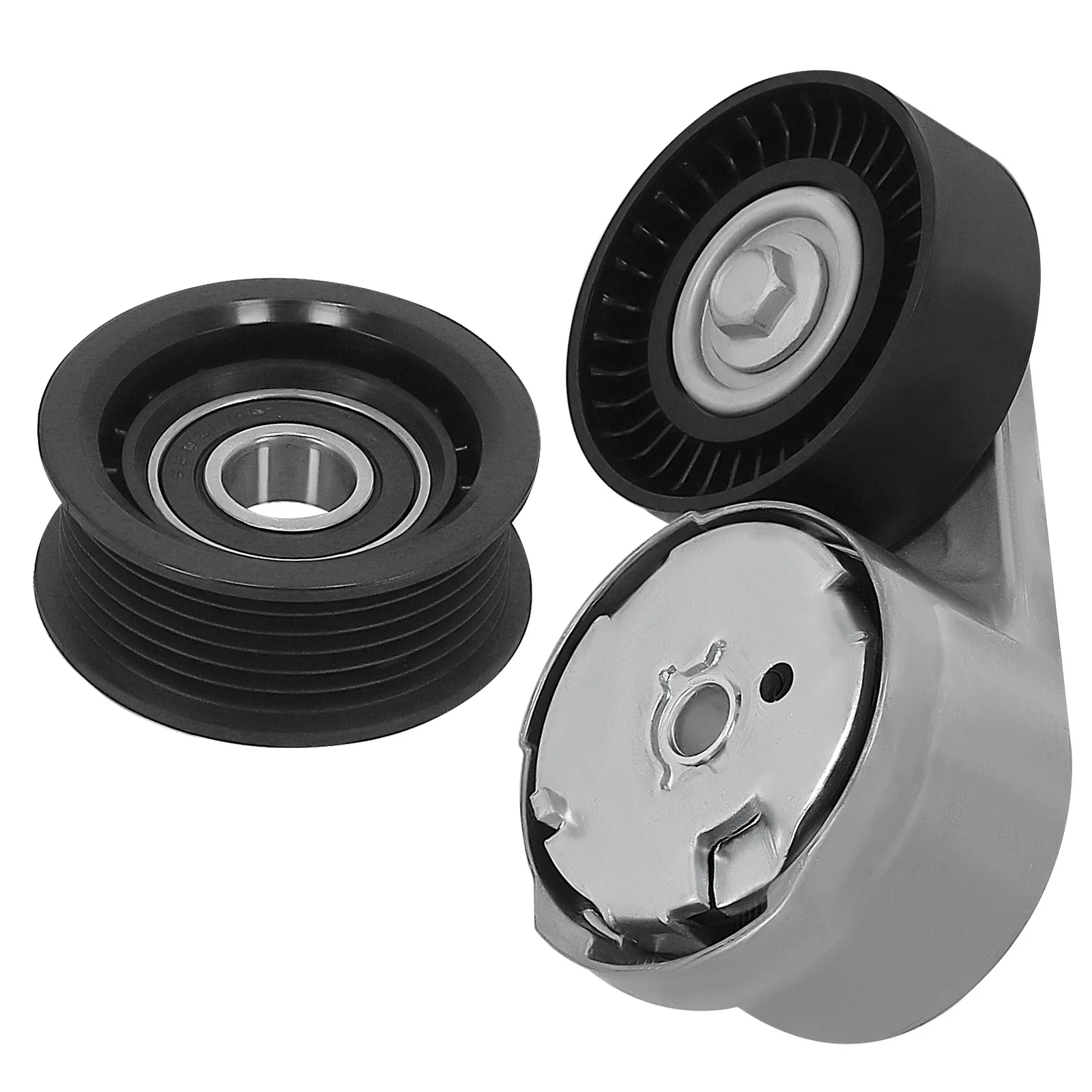 Antriebsriemenspanner-Umlenkrollen-Set für Chrysler Town & Country 3.6L V6 39282 für Dodge Avenger 2011–2014 3.6L V6